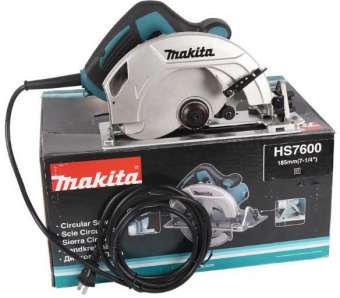 Циркулярная пила (дисковая) Makita HS7600 1200Вт (ручная) - купить недорого с доставкой в интернет-магазине