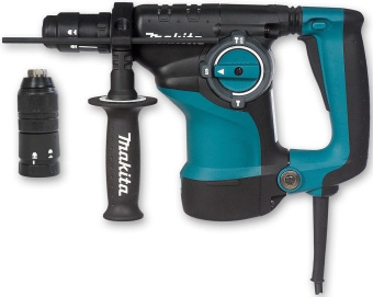 Перфоратор Makita HR2811FT патрон:SDS-plus уд.:2.9Дж 220Вт (кейс в комплекте) - купить недорого с доставкой в интернет-магазине