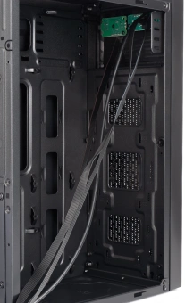 Корпус Digma DCC-MD301 черный без БП ATX 1x80mm 4x120mm 1xUSB2.0 1xUSB3.0 audio - купить недорого с доставкой в интернет-магазине