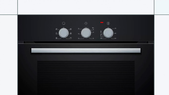 Духовой шкаф Электрический Bosch HBF011BA0Q черный - купить недорого с доставкой в интернет-магазине