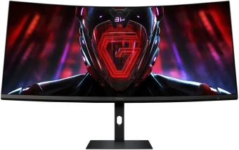 Монитор Xiaomi 34" G34WQi 2026 черный VA LED 21:9 HDMI матовая 3500:1 400cd 178гр/178гр 3440x1440 180Hz DP 2K 6.5кг - купить недорого с доставкой в интернет-магазине