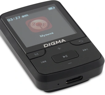 Плеер Hi-Fi Flash Digma Z5 BT 16Gb черный/1.54"/FM/microSD/microSDHC/clip - купить недорого с доставкой в интернет-магазине
