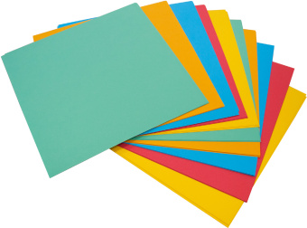 Бумага цветная Silwerhof для оригами и аппликации ассорти тонир. 100л. 10цв. Монстрики 80г/м2 210х210мм - купить недорого с доставкой в интернет-магазине