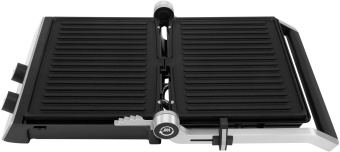 Электрогриль Hyundai HYG-4046 2200Вт черный/серебристый - купить недорого с доставкой в интернет-магазине