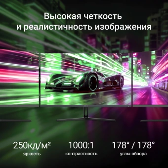 Монитор Digma 23.8" Progress 24P504F черный IPS LED 16:9 HDMI M/M матовая 250cd 178гр/178гр 1920x1080 100Hz G-Sync FreeSync VGA DP FHD 3.2кг - купить недорого с доставкой в интернет-магазине