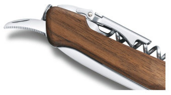 Нож перочинный Victorinox WineMaster (0.9701.63) 130мм 6функц. карт.коробка в комплекте: чехол кож. - купить недорого с доставкой в интернет-магазине