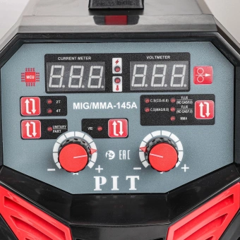 Сварочный полуавтомат P.I.T. PMIG145-C2 ММА 4кВт (кейс в компл.) - купить недорого с доставкой в интернет-магазине