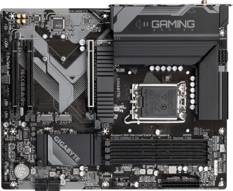 Материнская плата Gigabyte B760 GAMING X AX Soc-1700 Intel B760 4xDDR5 ATX AC`97 8ch(7.1) 2.5Gg RAID+HDMI+DP - купить недорого с доставкой в интернет-магазине