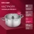 Кастрюля Rondell Modern RDS-1747 2.8л. d=20см (с крышкой) стальной - купить недорого с доставкой в интернет-магазине