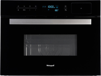 Духовой шкаф Электрический Weissgauff EO 459 PDX нержавеющая сталь/черный - купить недорого с доставкой в интернет-магазине
