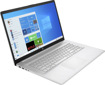 Ноутбук HP 17-cp2153ng Ryzen 5 7520U 8Gb SSD512Gb AMD Radeon 610M 17.3" IPS FHD (1920x1080) Windows 11 Home silver WiFi BT Cam (7P7M4EA) - купить недорого с доставкой в интернет-магазине