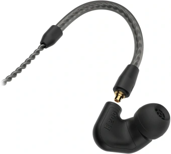 Наушники вкладыши Sennheiser IE 200 1.2м черный проводные крепление за ухом (IE 200 BLACK) - купить недорого с доставкой в интернет-магазине