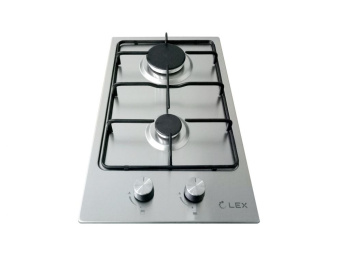 Газовая варочная поверхность Lex GVS 320 IX нержавеющая сталь - купить недорого с доставкой в интернет-магазине