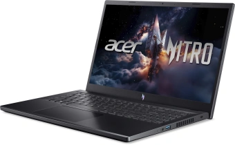 Ноутбук Acer Nitro V 15 ANV15-52-77M6 Core i7 13620H 16Gb SSD1Tb NVIDIA GeForce RTX4050 6Gb 15.6" IPS FHD (1920x1080) без ОС black WiFi BT Cam (NH.QV2CD.004) - купить недорого с доставкой в интернет-магазине