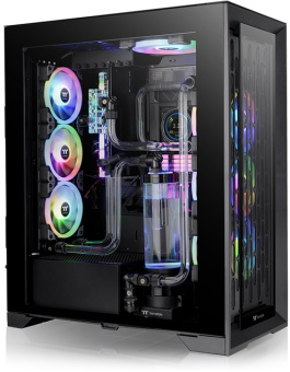 Корпус Thermaltake CTE T500 TG ARGB черный без БП ATX 3x140mm 2xUSB3.0 audio bott PSU - купить недорого с доставкой в интернет-магазине