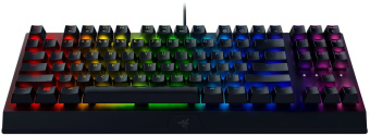 Клавиатура Razer BlackWidow V3 TKL механическая черный/черный USB Multimedia for gamer LED (RZ03-03490700-R3R1) - купить недорого с доставкой в интернет-магазине