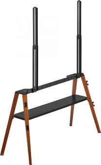 Подставка для телевизора Cactus CS-ST3647BKWN черный/орех 49"-75" макс.40кг напольный - купить недорого с доставкой в интернет-магазине