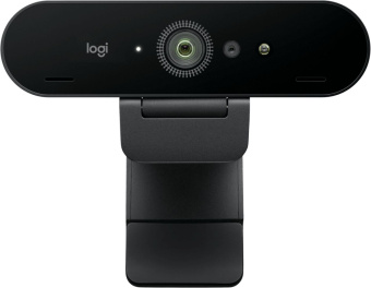 Камера Web Logitech Brio черный 13Mpix (4096x2160) USB3.0 с микрофоном (960-001106) - купить недорого с доставкой в интернет-магазине
