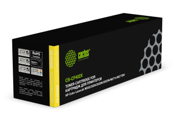 Картридж лазерный Cactus CS-CF402X CF402X желтый (2300стр.) для HP CLJ M252/252N/252DN/252DW/M277n/M277DW - купить недорого с доставкой в интернет-магазине