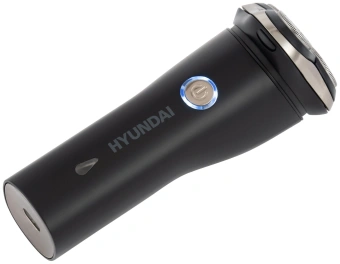 Бритва роторная Hyundai H-SH8090 реж.эл.:3 питан.:аккум. черный/золотистый - купить недорого с доставкой в интернет-магазине