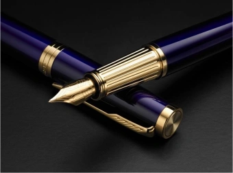 Ручка перьев. Parker Ingenuity Core F570 (2182009) Blue GT F сталь нержавеющая подар.кор. - купить недорого с доставкой в интернет-магазине