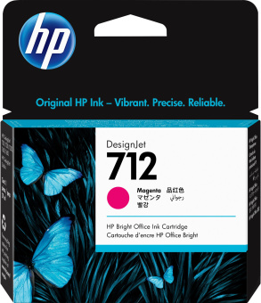 Картридж струйный HP 712 3ED68A пурпурный (29мл) для HP DJ Т230/630 - купить недорого с доставкой в интернет-магазине