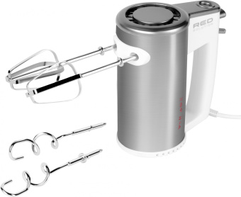 Миксер ручной Red Solution RHM-M2108 500Вт белый/серебристый - купить недорого с доставкой в интернет-магазине