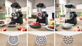 Мясорубка Bosch MFWS640B 2100Вт черный - купить недорого с доставкой в интернет-магазине