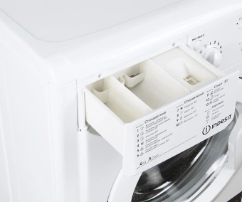 Стиральная машина Indesit EcoTime IWUB 4085 класс: A загр.фронтальная макс.:4кг белый - купить недорого с доставкой в интернет-магазине