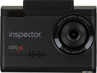 Видеорегистратор с радар-детектором Inspector AtlaS GPS ГЛОНАСС черный - купить недорого с доставкой в интернет-магазине