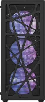 Корпус Formula Mana V2 черный без БП ATX 9x120mm 1x140mm 1xUSB2.0 1xUSB3.0 bott PSU - купить недорого с доставкой в интернет-магазине