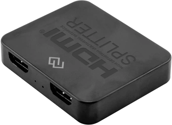 Сплиттер аудио-видео Digma DHSP-v1.4x2PS HDMI (f)/2хHDMI (f) черный - купить недорого с доставкой в интернет-магазине