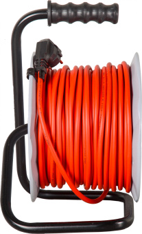 Удлинитель силовой Ресанта СУ-3х1,5-30/2 (61/118/6) 2x1.0кв.мм 4розет. 40м ПВС катушка серый - купить недорого с доставкой в интернет-магазине