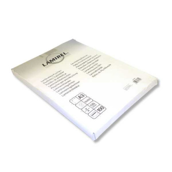 Пленка для ламинирования Fellowes 125мкм A3 (100шт) глянцевая Lamirel LA-7865901 (LA-78659) - купить недорого с доставкой в интернет-магазине