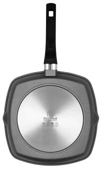 Сковорода-гриль Rondell Escurion Grey RDA-1124 квадратная 28см покрытие: TriTitan ручка несъемная (без крышки) серый - купить недорого с доставкой в интернет-магазине