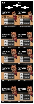Батарея Opticell Simply 6050001 AA (2шт) блистер - купить недорого с доставкой в интернет-магазине