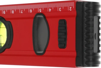 Уровень RGK U6080 пузырьковый 2глаз. магнит. красный (777865) - купить недорого с доставкой в интернет-магазине