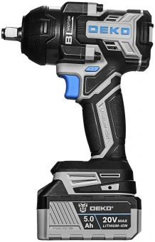 Гайковерт Deko ZKIS20 Pro Max аккум. патрон:квад.1/2" (кейс в комплекте) (083-1089) - купить недорого с доставкой в интернет-магазине