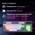 Клавиатура Оклик 731G серый/белый USB for gamer LED - купить недорого с доставкой в интернет-магазине