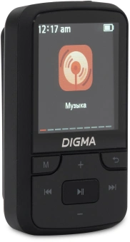 Плеер Hi-Fi Flash Digma Z5 BT 16Gb черный/1.54"/FM/microSD/microSDHC/clip - купить недорого с доставкой в интернет-магазине
