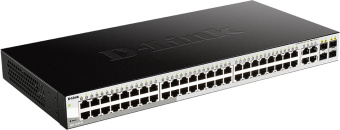 Коммутатор D-Link DGS-1210-52/FL2A (L2) 52x1Гбит/с 4xКомбо(1000BASE-T/SFP) управляемый - купить недорого с доставкой в интернет-магазине