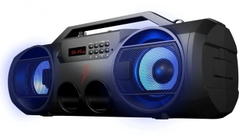 Колонка порт. Ural Молния 280 черный 28W 2.0 BT 10м 2000mAh (УРАЛ МОЛНИЯ 280) - купить недорого с доставкой в интернет-магазине