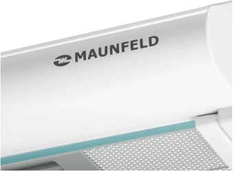 Вытяжка козырьковая Maunfeld MP-1 60 белый управление: кнопочное (1 мотор) - купить недорого с доставкой в интернет-магазине