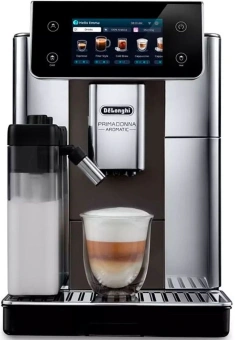 Кофемашина Delonghi Primadonna Aromatic ECAM630.75.TSM 1450Вт серебристый/черный - купить недорого с доставкой в интернет-магазине