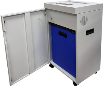 Шредер Office Kit S535 3,8x40 белый (секр.P-4) фрагменты 35лист. 50лтр. скобы пл.карты CD - купить недорого с доставкой в интернет-магазине