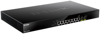 Коммутатор D-Link DMS-1100-10TP/A1A (L2) 8x1Гбит/с 2SFP+ 8PoE+ 240W настраиваемый - купить недорого с доставкой в интернет-магазине