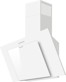 Вытяжка каминная Weissgauff Sigma 60 PB WH белый управление: кнопочное (1 мотор) - купить недорого с доставкой в интернет-магазине
