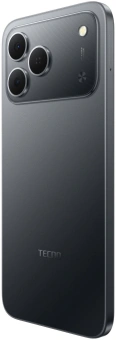 Смартфон Tecno Spark 50 128Gb 4Gb черный моноблок 3G 4G 2Sim 6.67" 720x1600 Android 16 50Mpix 802.11 a/b/g/n/ac/ax NFC GPS GSM900/1800 GSM1900 Protect FM microSD max2048Gb - купить недорого с доставкой в интернет-магазине