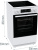 Плита Электрическая Gorenje GECS5C70WA белый/черный стеклокерамика (без крышки) - купить недорого с доставкой в интернет-магазине