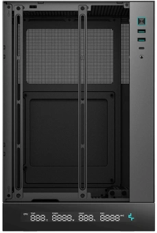 Корпус Deepcool CH170 Digital черный без БП miniITX 6x120mm 2xUSB3.0 audio bott PSU - купить недорого с доставкой в интернет-магазине